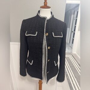 NWT Ann Taylor Elegant Black Women's Jacket Size 4